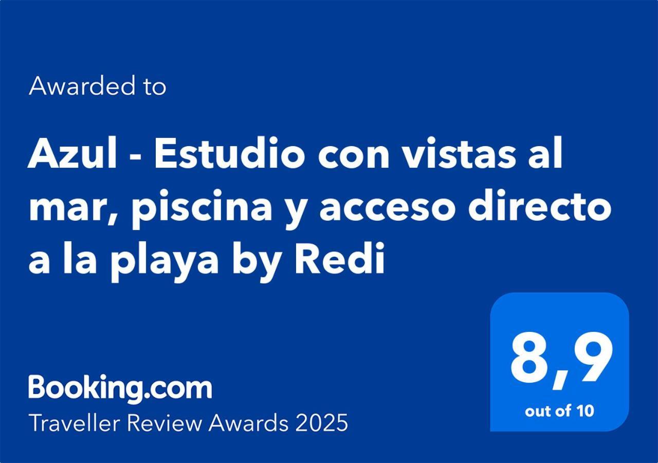 Azul - Estudio Con Vistas Al Mar, Piscina Y Acceso Directo A La Playa By Redi Altea Exterior foto